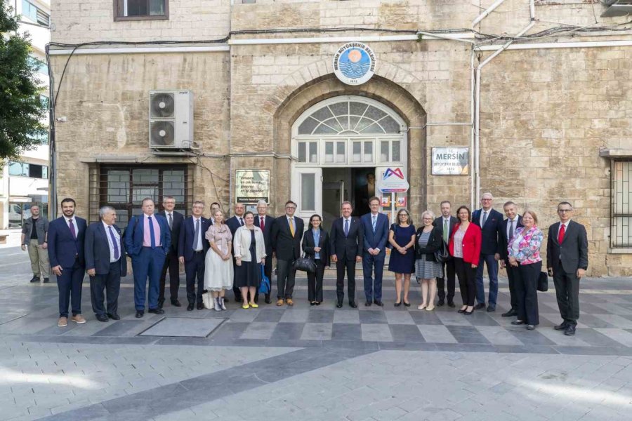 Ab Türkiye Delegasyonu Başkanı Meyer-landrut Mersin’de