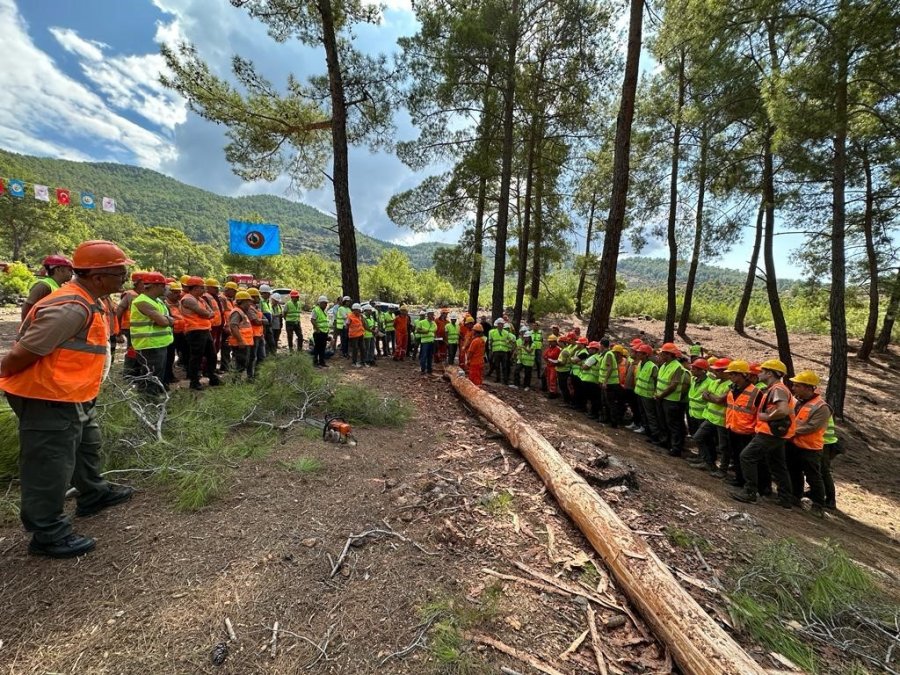 Gazipaşa’da Orman Personeline Eğitim Verildi