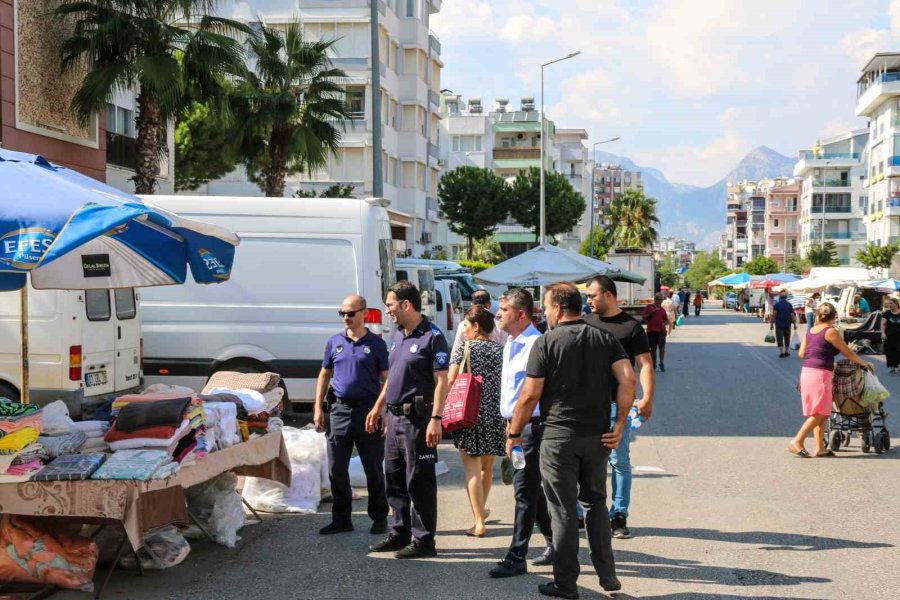 Seyyar Pazarcı Denetimine Çıkan Oda Başkanını Şoke Eden Manzara