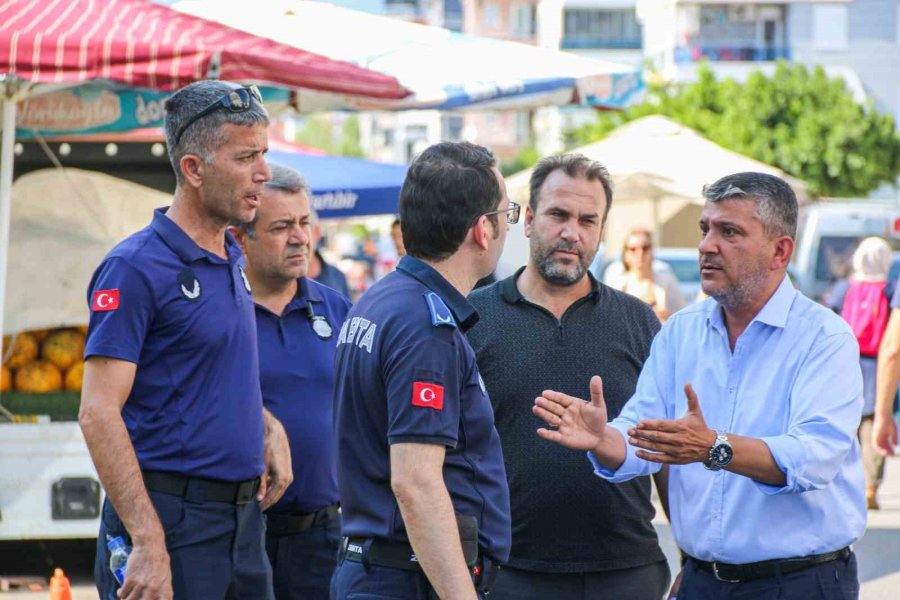 Seyyar Pazarcı Denetimine Çıkan Oda Başkanını Şoke Eden Manzara