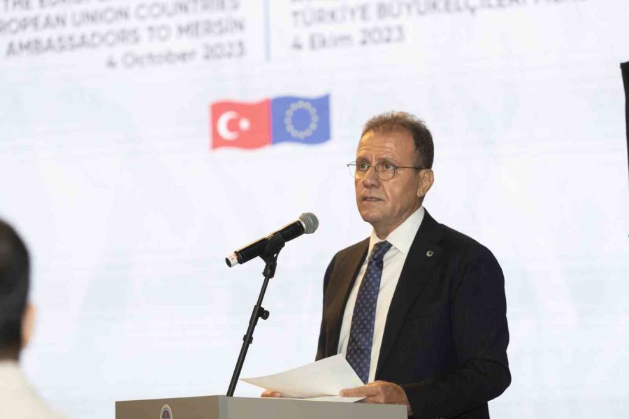 Meyer-landrut: "türkiye’yi Desteklemeye Devam Edeceğiz, Bu Dönüşümde Mersin’e De Destek Vermeye Devam Edeceğiz"