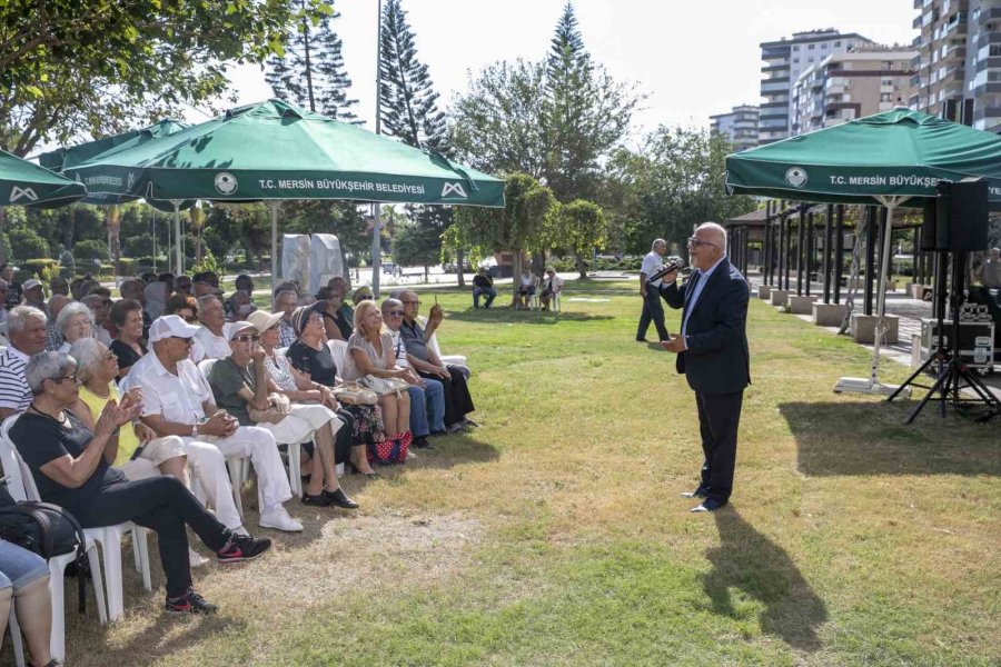 Mersin’de Yaş Almışlara "yaşlılar Günü" Etkinliği