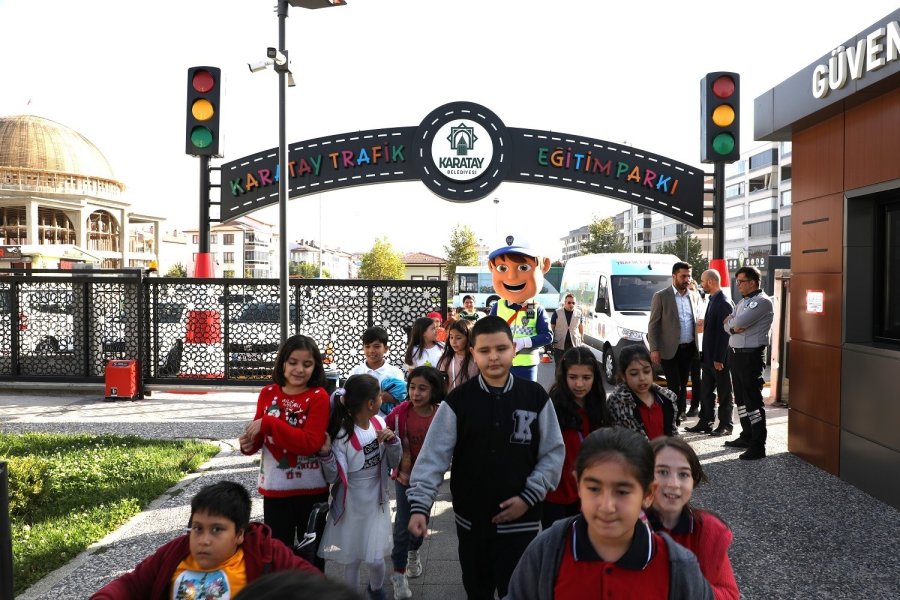 Karatay Trafik Eğitim Parkı’nda Eğitimler Başladı