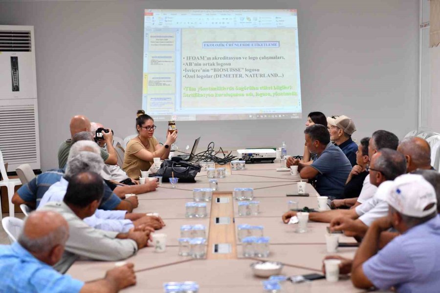 Mersin’de ’organik Tarım Eğitimi’ Projesi Devam Ediyor