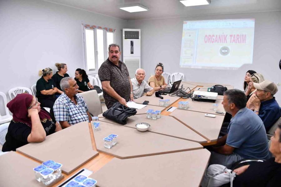 Mersin’de ’organik Tarım Eğitimi’ Projesi Devam Ediyor