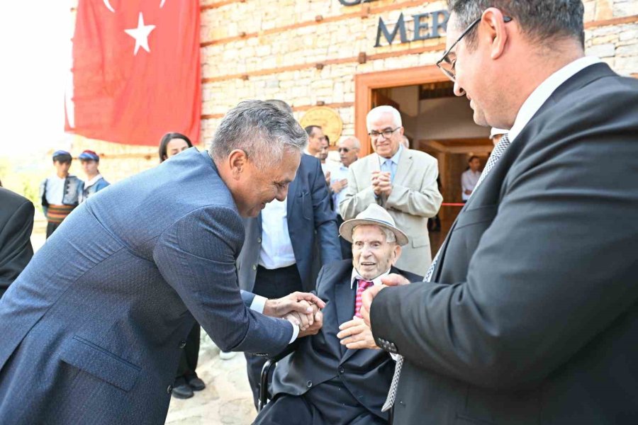 İbradı’da Tarihi Konak Gerontoloji Merkezi Oldu