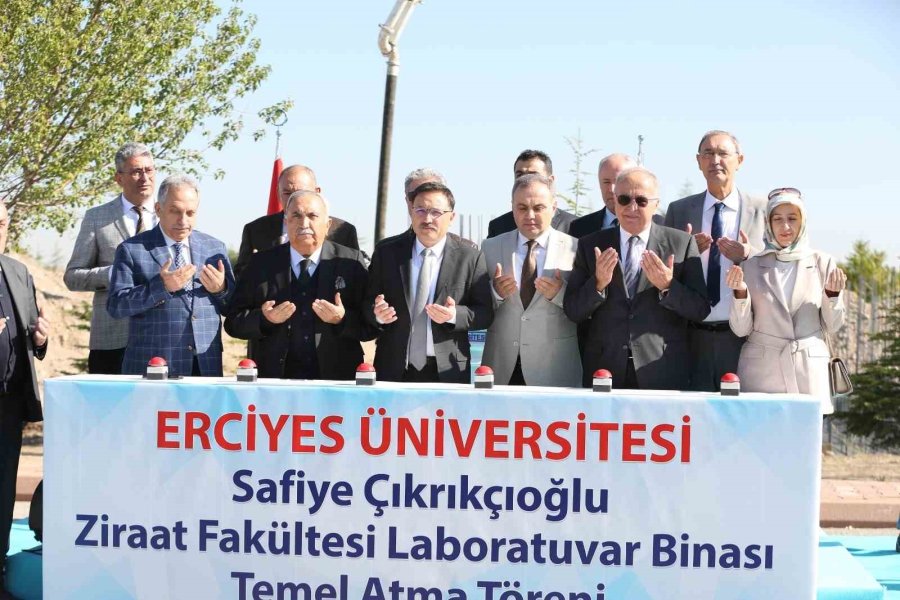 Erü’de Yeni Laboratuvar Binasının Temeli Atıldı