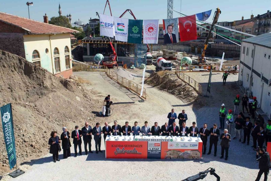 Şükran Kentsel Dönüşüm Projesi’nde 1. Etabın Temeli Atıldı