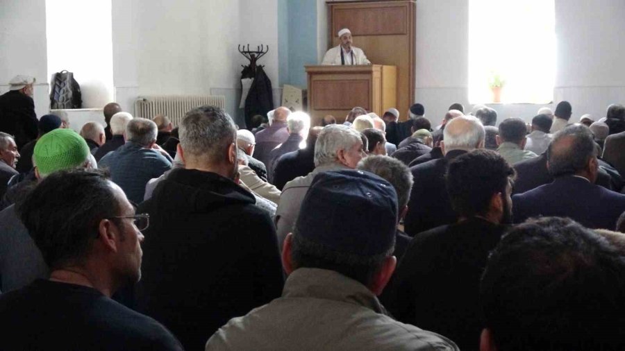 Niğde’de Hayatını Kaybeden Filistinliler İçin ‘gıyabi Cenaze Namazı’ Kılındı