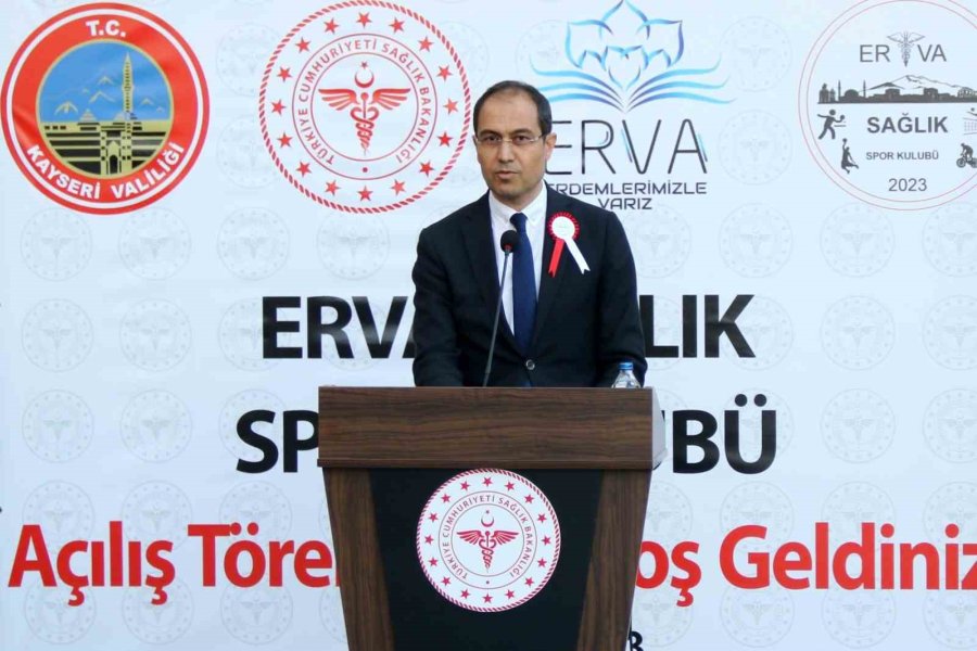 Erva Sağlık Spor Kulübünün Açılışı Gerçekleştirildi