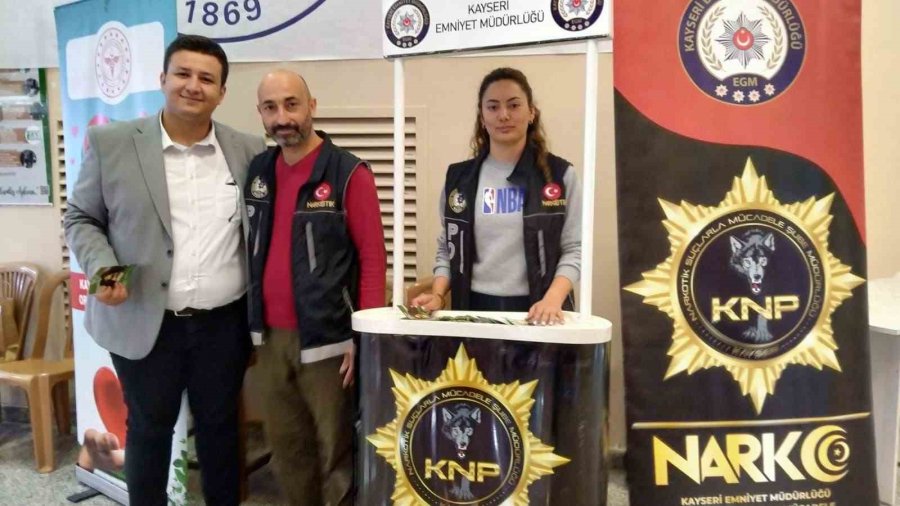 Kayseri Polisi Uyuşturucunun Zararlarını Anlattı