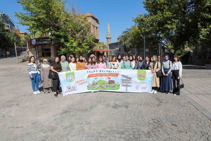 Talas’tan Yeni Üniversitelilere Oryantasyon Gezisi