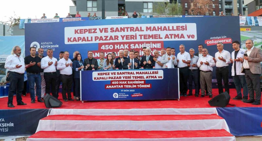 Kepez Ve Santral Mahallesi’nde Çifte Mutluluk