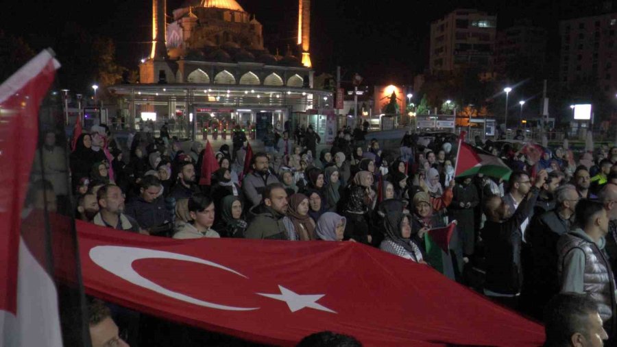 Kayseri’de Eller Semaya Filistin İçin Açıldı