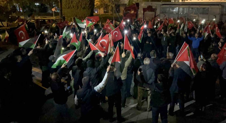 İsrail’in Hastane Katliamına Eskişehir’den Tepki