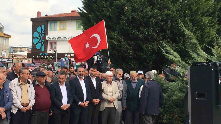 Filistin’de Hayatını Kaybedenler İçin Develi’de Gıyabi Cenaze Namazı Kılındı