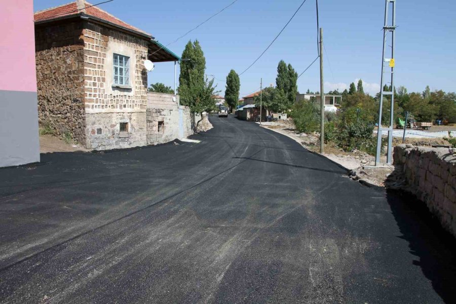 Talas’tan Örencik’e Geniş Yol