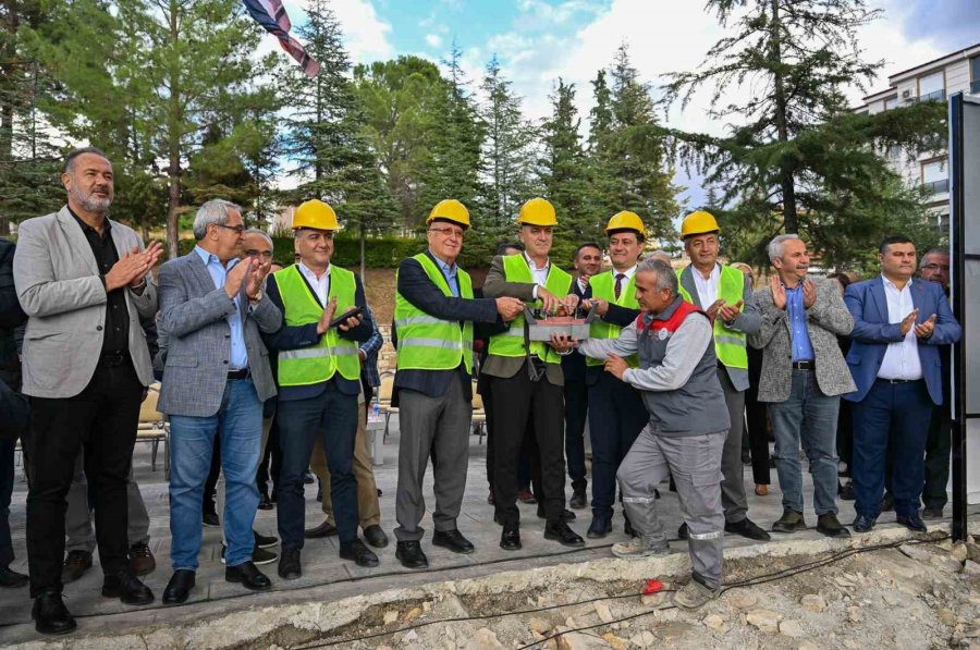 Atso Elmalı Eğitim Ve Sağlık Merkezi’nin Temeli Atıldı