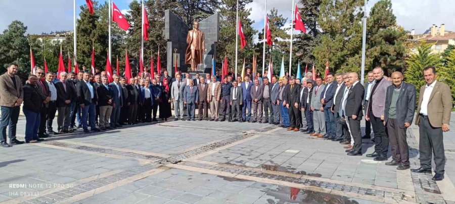 Develili Muhtar Ganioğlu; "cani İsrail’in Filistin’e Yaptığı Zulmü Şiddetle Kınıyoruz"