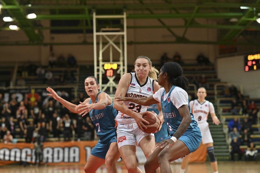 Eurocup Women G Grubu: Mbk Ruzomberok: 63 Melikgazi Kayseri Basketbol: 87