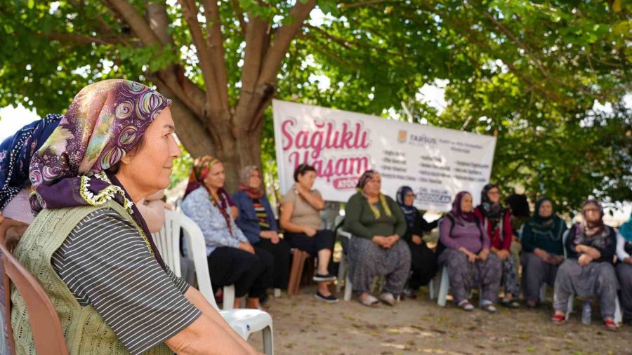 Tarsus’ta Sağlıklı Yaşam Atölyesi Düzenlendi