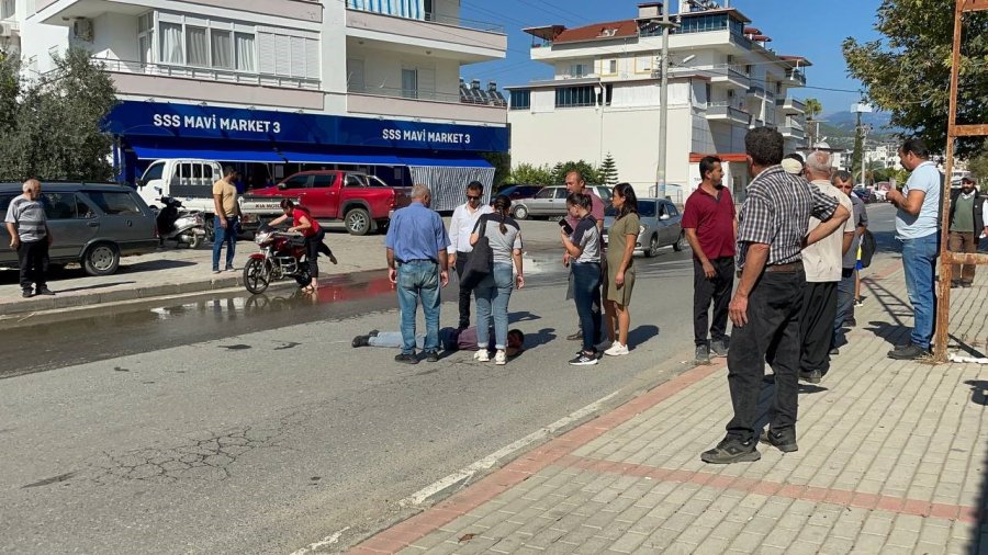 Ehliyetsiz Motosiklet Sürücüsüne Kaza Faturası Ağır Oldu