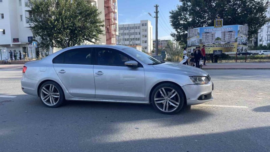 Yeni Aldığı Motosikletle Kaza Yapan Sürücü Ve Arkadaşı Yaralandı