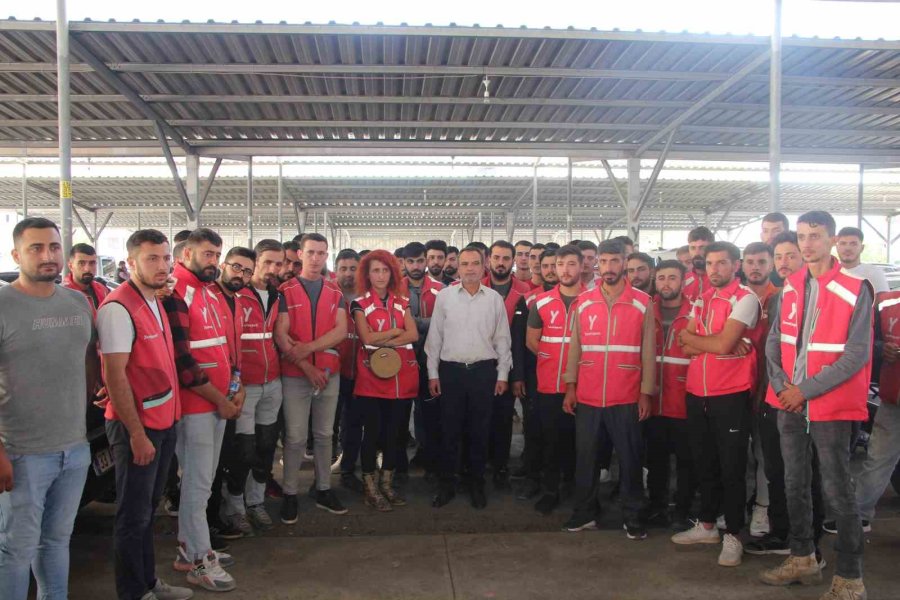 Mersin’de Kuryeler Ölen Arkadaşları İçin Konvoy Yaptı