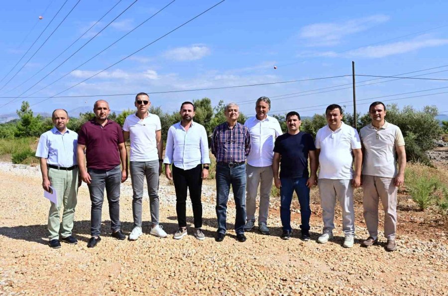 Manavgat Osb İçin İlk Kazma Vuruluyor