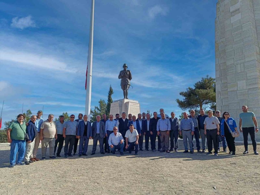 Tarsuslu Muhtarlar, Cumhuriyetin 100. Yılında Çanakkale Ve Bursa’da Tarihe Tanıklık Etti