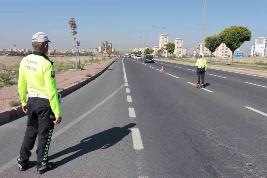 Kayseri’de Trafik Kazalarını Önlemek İçin Denetimler Artırıldı