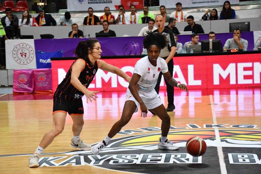 Eurocup Women: Melikgazi Kayseri Basketbol: 60 - Ttt Riga: 80