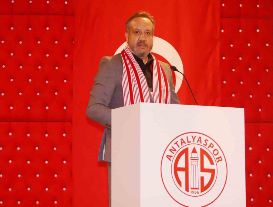 Antalyaspor A.ş Yönetim Kurulu’nun Yeni Başkanı Sinan Boztepe Oldu