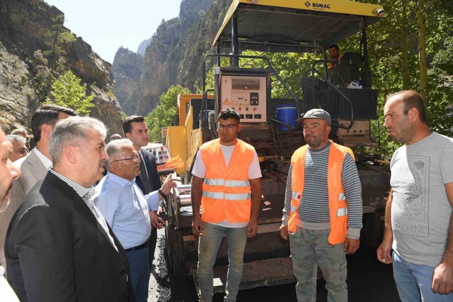 Başkan Büyükkılıç: “kapuzbaşı Şelaleleri’ne Ulaşım Artık Daha Konforlu Ve Güvenli”