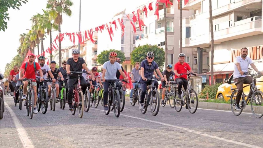 Alanya’da 100. Yıl Bisiklet Turu