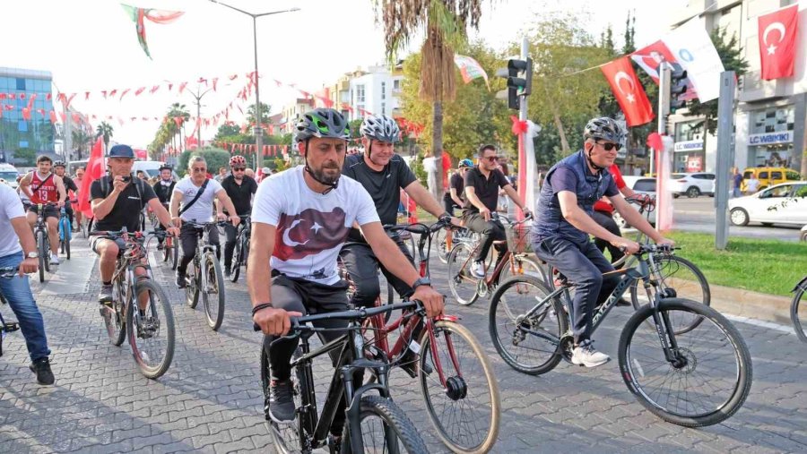 Alanya’da 100. Yıl Bisiklet Turu