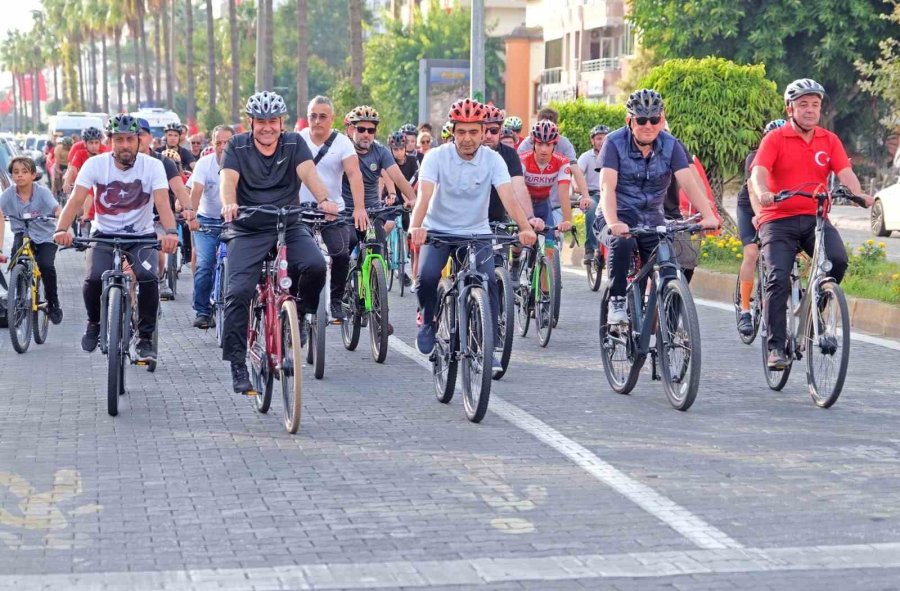 Alanya’da 100. Yıl Bisiklet Turu