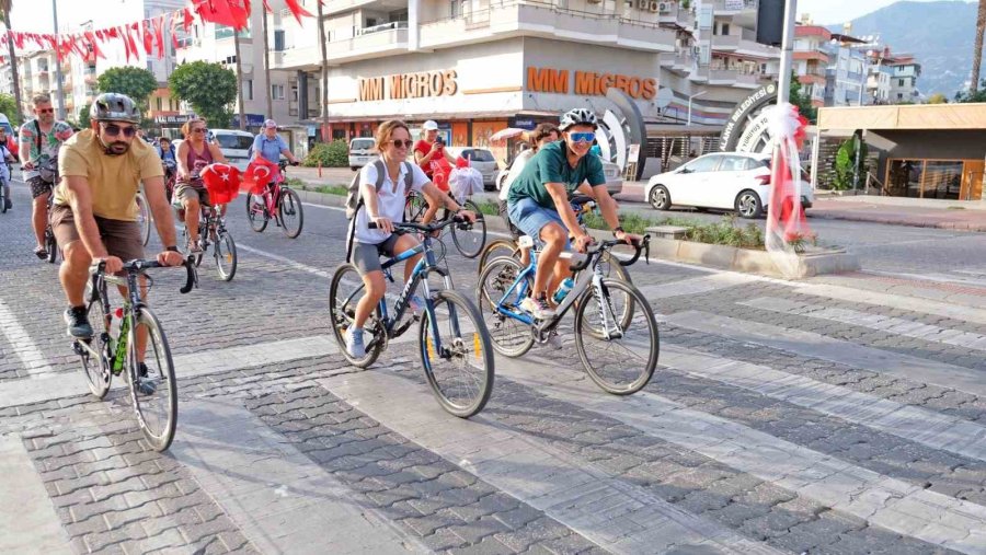 Alanya’da 100. Yıl Bisiklet Turu