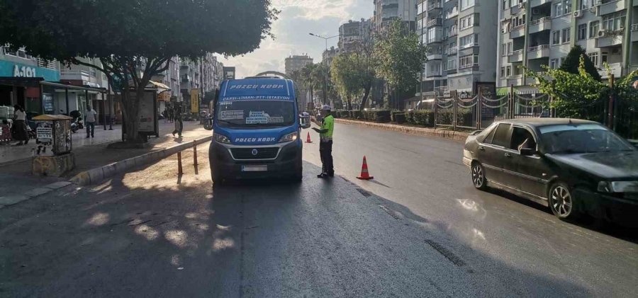 Mersin’de Kural İhlali Yapan Sürücülere Ceza Yağdı