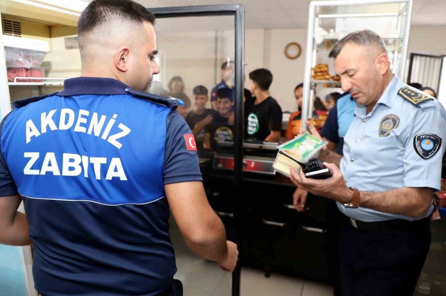 Akdeniz’de Okul Kantinleri Denetlendi