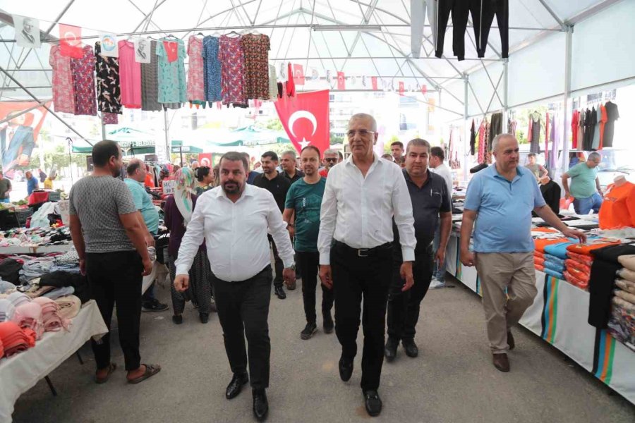 Mezitli’ye Yeni Bir Semt Pazarı Daha Açıldı