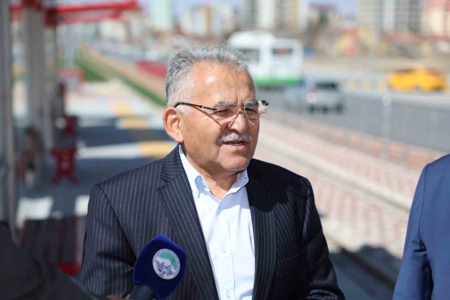 Başkan Büyükkılıç: "yeni Tramvay Hattını Hizmete Açıyoruz"