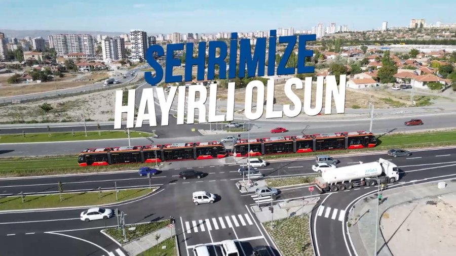 Başkan Büyükkılıç: "yeni Tramvay Hattını Hizmete Açıyoruz"