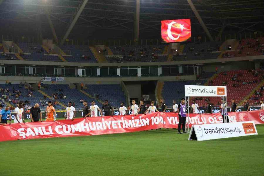 Trendyol Süper Lig: Hatayspor: 0 - Kayserispor: 1 (ilk Yarı)