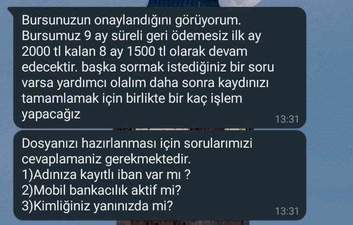 Üniversiteye Yeni Başlayan Öğrencilere 14 Bin Tl Burs Tuzağı