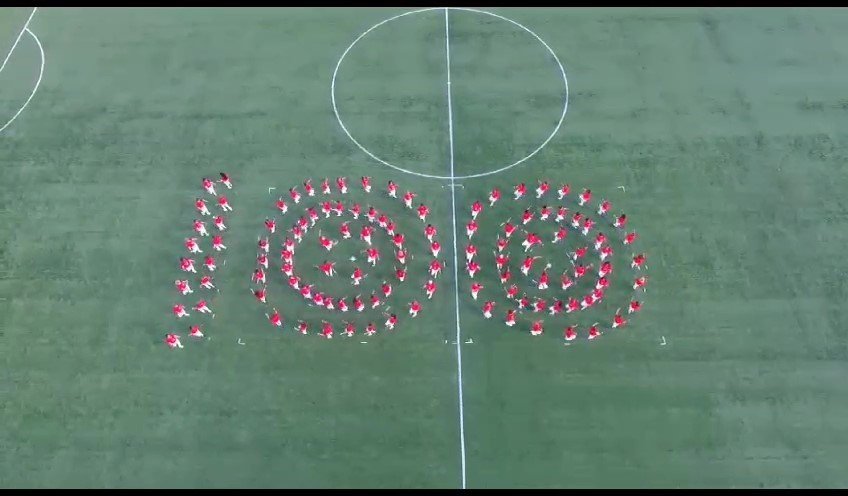 120 Öğretmenden 100’üncü Yıla Özel Zeybek Gösterisi