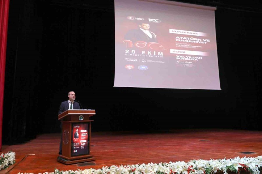 Niğde’de “atatürk Ve Cumhuriyet” Konulu Konferans Verildi