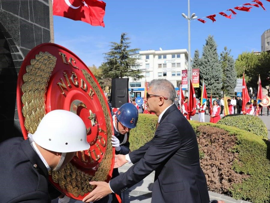 Niğde’de Cumhuriyet Bayramı Kutlamaları Başladı