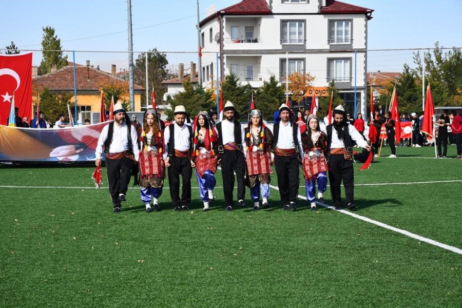 Cumhuriyetin 100. Yılı Tomarza’da Coşkuyla Kutlandı