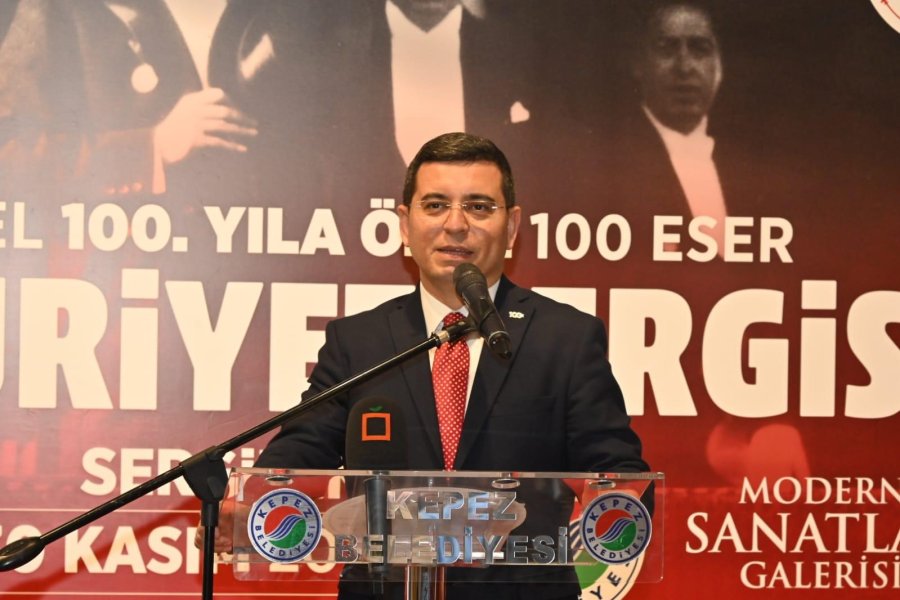 Kepez’de "100. Yıla Özel 100 Eser Cumhuriyet" Sergisi